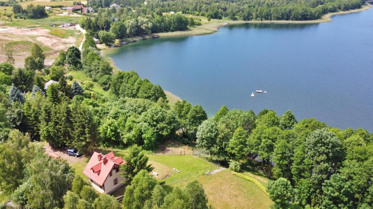 Domek Nad Jeziorem W Leleszkach Leleszki Exterior photo